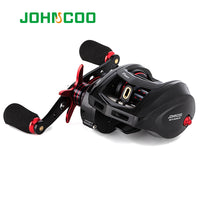 JOHNCOO Bait casting reel 13kg max drag sea fishing reel 11+1 BB 7.1:1