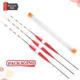 3pcs/lot Led electronic wooden fishing float