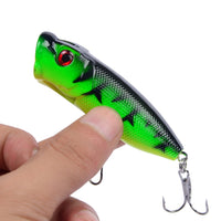 Hot 1pcs Fishing Lures 6.5cm/12g Topwater Popper Bait