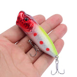 Hot 1pcs Fishing Lures 6.5cm/12g Topwater Popper Bait