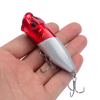 Hot 1pcs Fishing Lures 6.5cm/12g Topwater Popper Bait