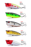 Hot 1pcs Fishing Lures 6.5cm/12g Topwater Popper Bait