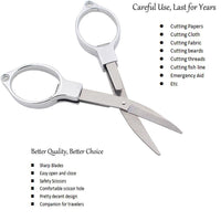 Foldable scissors