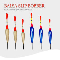 2pcs/lot Balsa Slip Fishing Float 5g 10g 15g