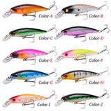 1PCS Laser Minnow Fishing Lure 11CM 13G