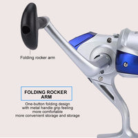 YF1000 Spinning fishing reel with fishing line 5.5:1 5.2:1 4.1:1 12BB