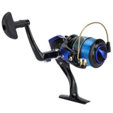 YF1000 Spinning fishing reel with fishing line 5.5:1 5.2:1 4.1:1 12BB