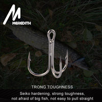 MEREDITH 20Pcs/lot fishing hooks high steel carbon material