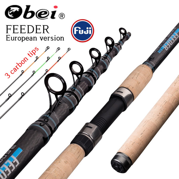 OBEI telescopic feeder fishing rod