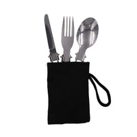 YOUGLE stainless steel folded fork / spoon / knife