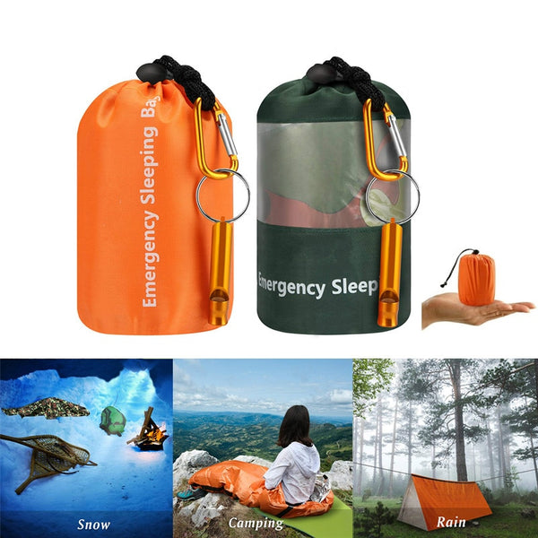 Portable waterproof emergency sleeping bag