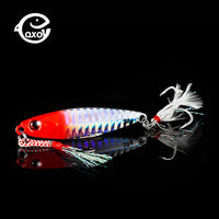 QXO Fishing Lure 10 20 30g Jig Light Silicone Bait Wobbler Spinners