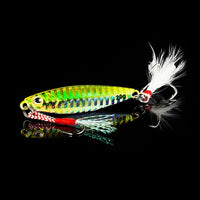 QXO Fishing Lure 10 20 30g Jig Light Silicone Bait Wobbler Spinners