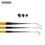 Yernea carbon light and telescopic fishing rod