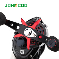 JOHNCOO Bait casting reel 13kg max drag sea fishing reel 11+1 BB 7.1:1