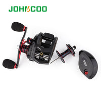 JOHNCOO Bait casting reel 13kg max drag sea fishing reel 11+1 BB 7.1:1