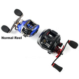 JOHNCOO Bait casting reel 13kg max drag sea fishing reel 11+1 BB 7.1:1