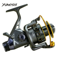 Yumoshi 3000- 6000 metal spinning fishing reel 10+1BB front and rear brake speed ratio 5.0:1 5.2:1