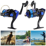 YF1000 Spinning fishing reel with fishing line 5.5:1 5.2:1 4.1:1 12BB