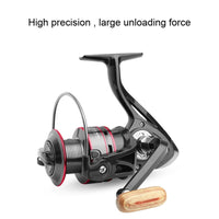 Fishing Reel 8KG pike black red spinning reel