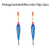 2pcs/lot Balsa Slip Fishing Float 5g 10g 15g