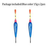 2pcs/lot Balsa Slip Fishing Float 5g 10g 15g