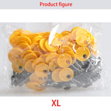 10pcs/lot 6 in 1 Size rubber oval stopper for fishing bobber float