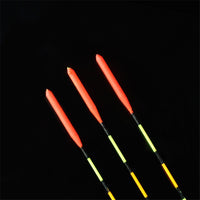 3pcs Wood fluorescent fishing float