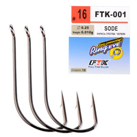 High Carbon fishing hook sode with eye Japan tackle fishing hook