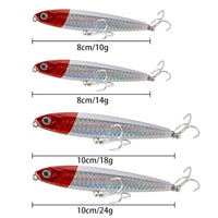 Pencil Sinking Fishing Lure Weights 10-24g