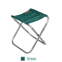 Naturehike outdoor compact folding aluminum chair camping stool