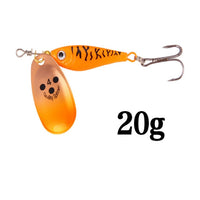 1pcs Rotating Metal Spinner Fishing Lures 11g 15g 20g