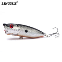 Hot 1pcs Fishing Lures 6.5cm/12g Topwater Popper Bait