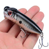 Hot 1pcs Fishing Lures 6.5cm/12g Topwater Popper Bait