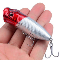 Hot 1pcs Fishing Lures 6.5cm/12g Topwater Popper Bait