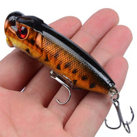 Hot 1pcs Fishing Lures 6.5cm/12g Topwater Popper Bait