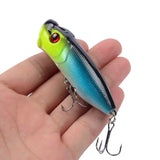 Hot 1pcs Fishing Lures 6.5cm/12g Topwater Popper Bait