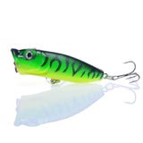 Hot 1pcs Fishing Lures 6.5cm/12g Topwater Popper Bait