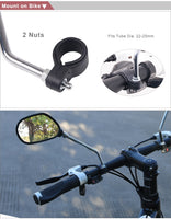 Deemount 1 Pair Bicycle Rear View Mirror