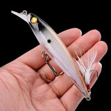 1PCS Laser Minnow Fishing Lure 11CM 13G