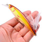 1PCS Laser Minnow Fishing Lure 11CM 13G