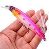 1PCS Laser Minnow Fishing Lure 11CM 13G