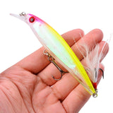 1PCS Laser Minnow Fishing Lure 11CM 13G