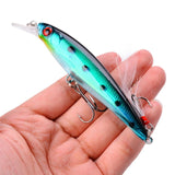 1PCS Laser Minnow Fishing Lure 11CM 13G