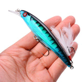 1PCS Laser Minnow Fishing Lure 11CM 13G