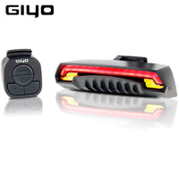 GIYO Battery Pack Bicycle Light USB Rechargeable Lamp