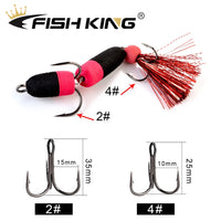 FISH KING Soft Lures Foam Bait Swimbait Wobbler