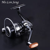 Mo Lon Seng Metal Gead Raft Wheel Sub-Wheel Round Fishing Speed Ratio 5.2: 1
