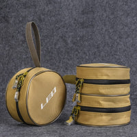 Zipper fly fishing reel pouch storage bag fishing equipment
