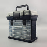 Fishing tackle box with Handle